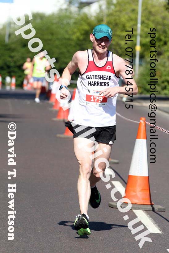 2021 Gateshead Half Marathon, Sunday, May 30th. Photo: David T. Hewitson/Sports for All Pics